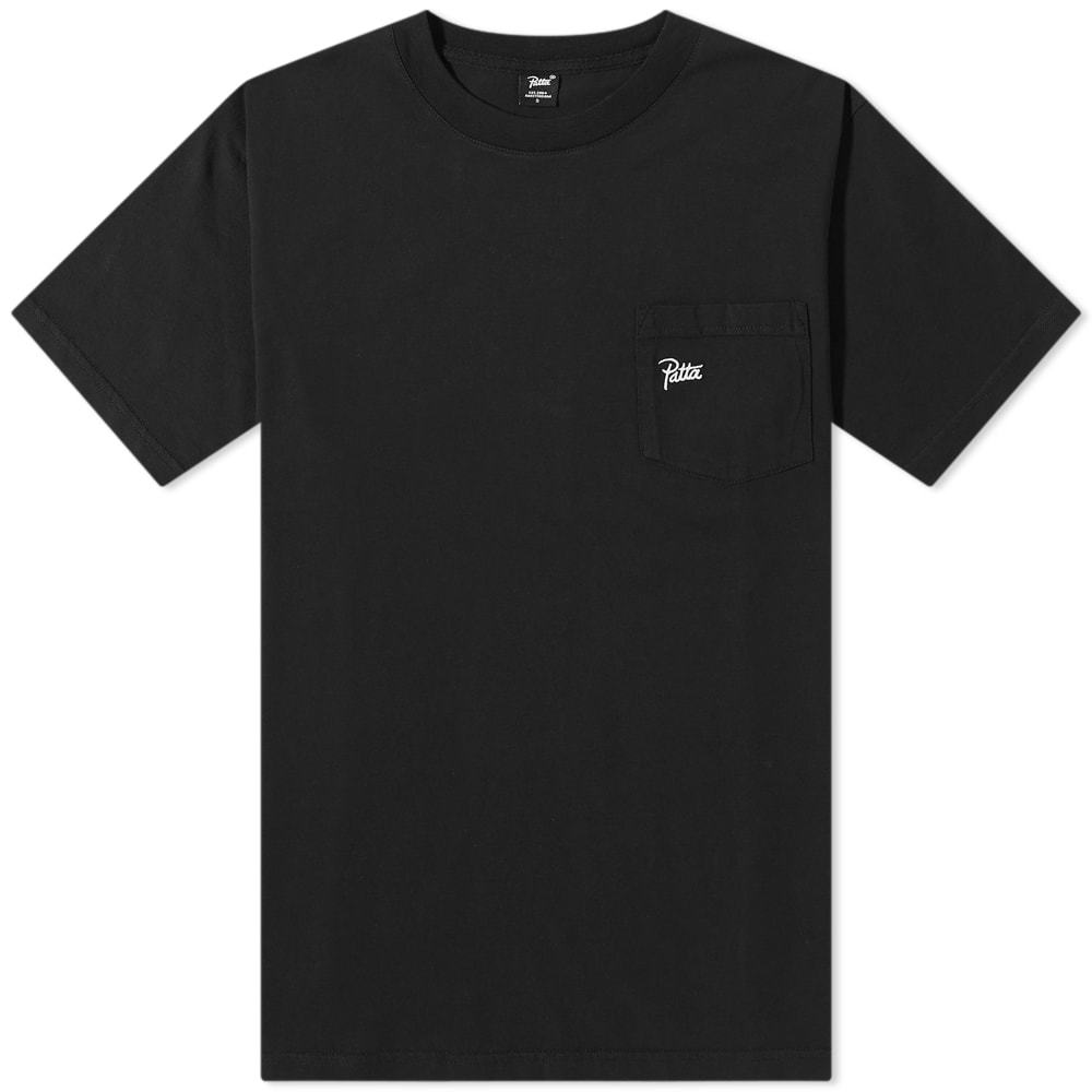 Patta Washed Logo Pocket Tee Patta