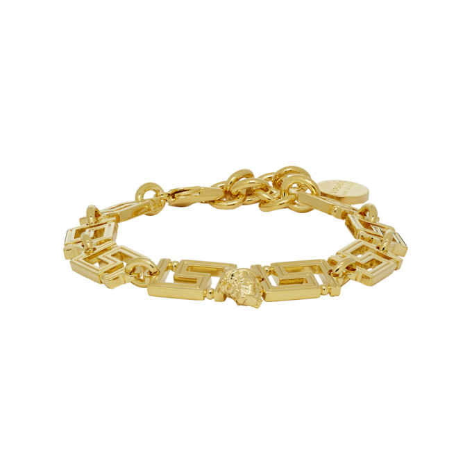 Versace Gold Empire Chain Bracelet Versace
