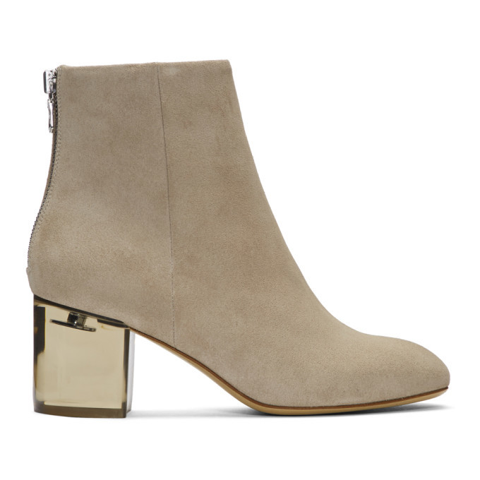 Rag and Bone Beige Suede Drea Boots Rag and Bone