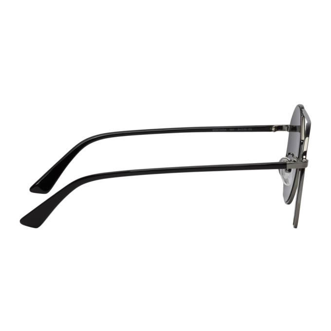 McQ Alexander McQueen Gunmetal MQ0146 Sunglasses McQ Alexander McQueen