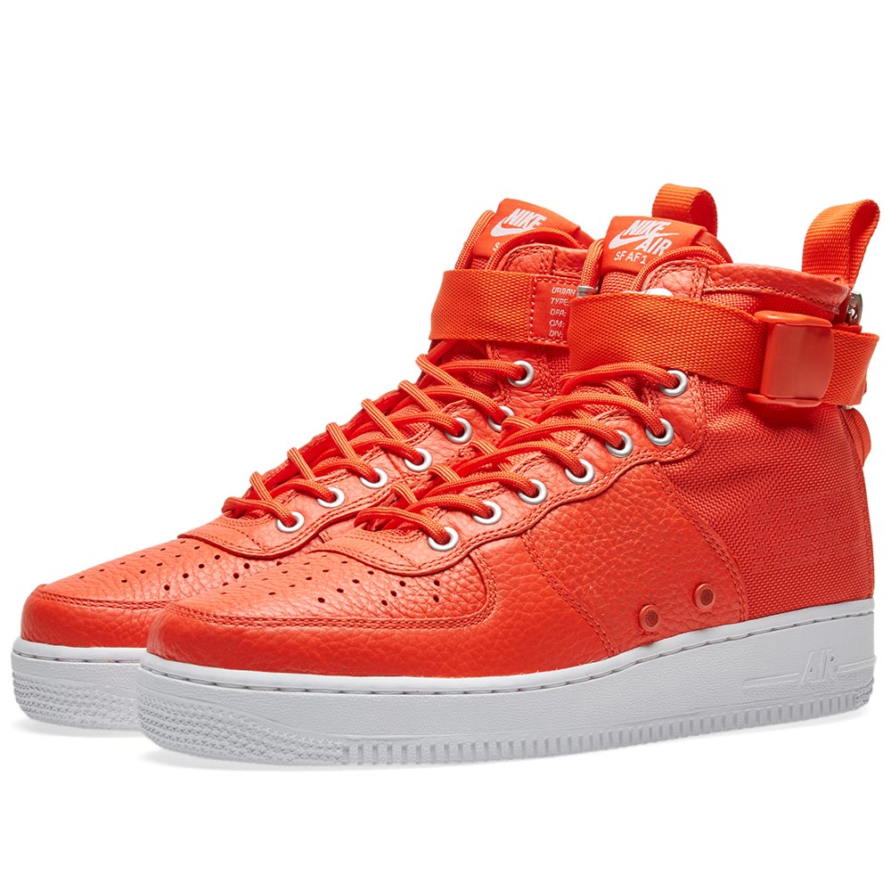 nike air force 1 sf orange