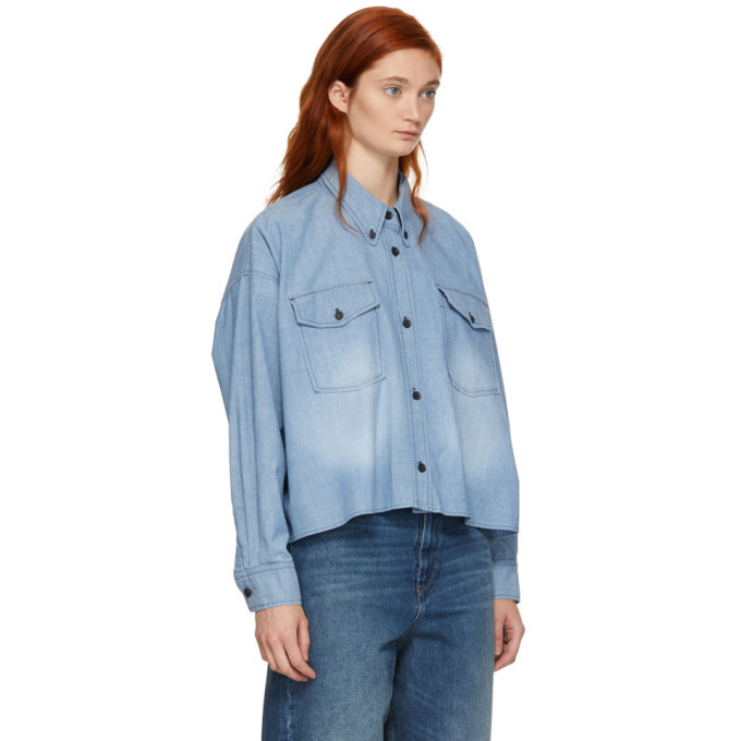 Isabel Marant Etoile Blue Lelora Shirt