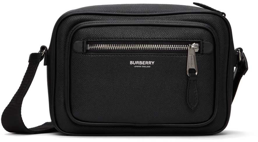 Photo: Burberry Black Leather Crossbody Bag
