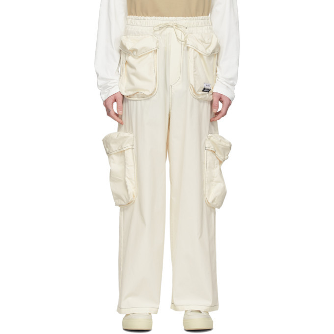 off white cargo jeans