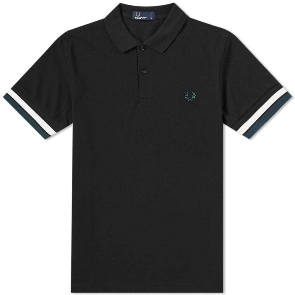 Fred Perry Bold Cuff Pique Polo Fred Perry