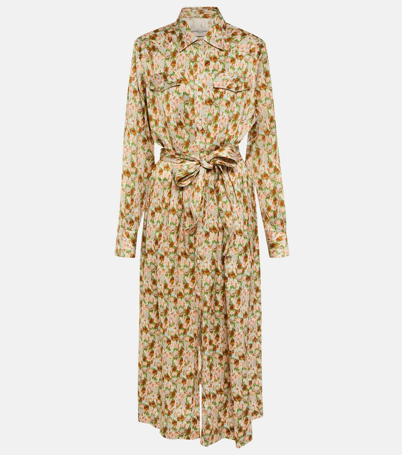 Golden Goose - Floral midi dress Golden Goose Deluxe Brand