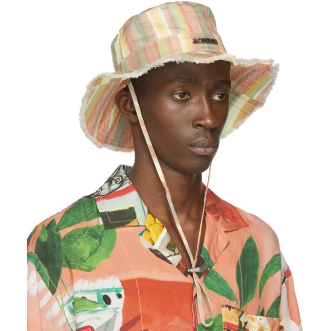 Jacquemus Multicolor Striped Le Bob Artichaut Bucket Hat Jacquemus