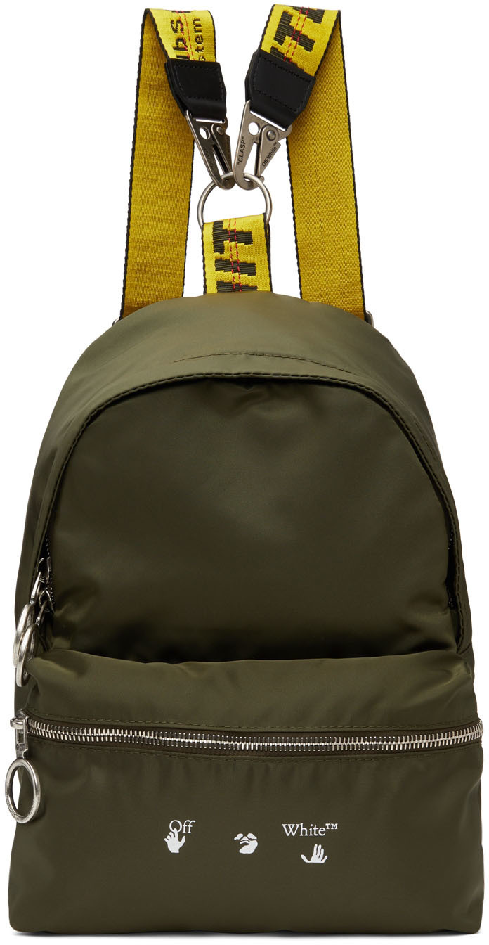 mini backpack off white