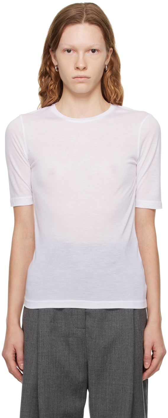 Totême Off-White Thin T-Shirt Toteme