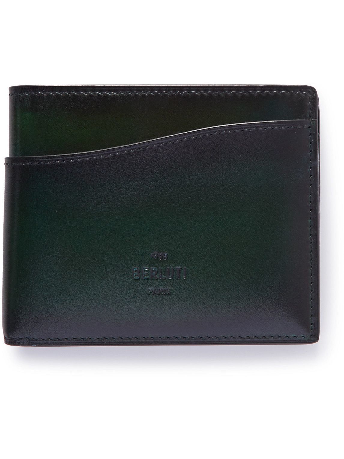 Berluti Museum calf Lapierre Prisse Card Case Fold wallet Brown main image 0