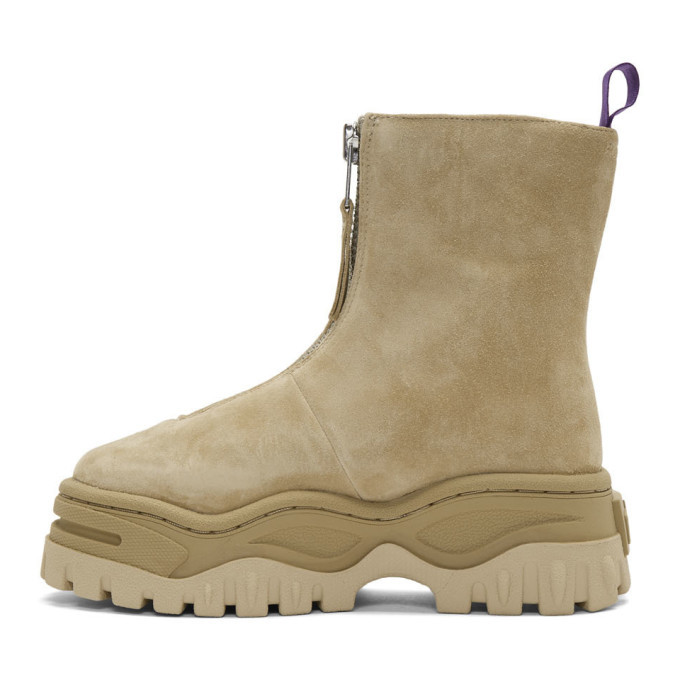 Eytys Tan Suede Raven Boots Eytys