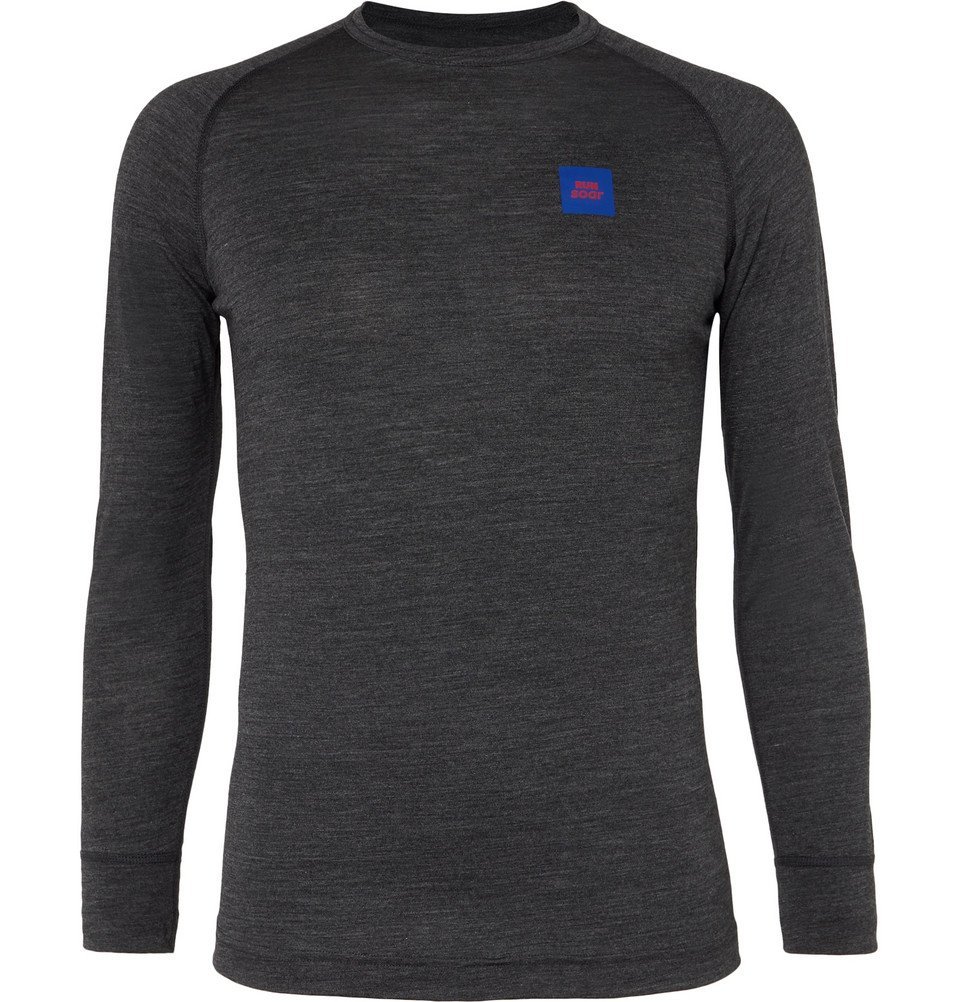 merino wool base layer running