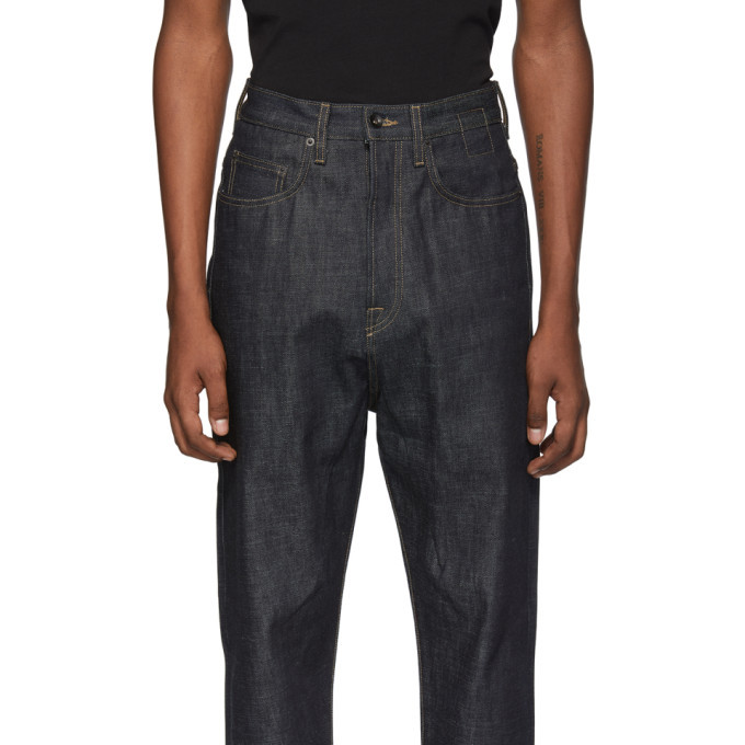 Rick Owens Drkshdw spiral cut jeans-