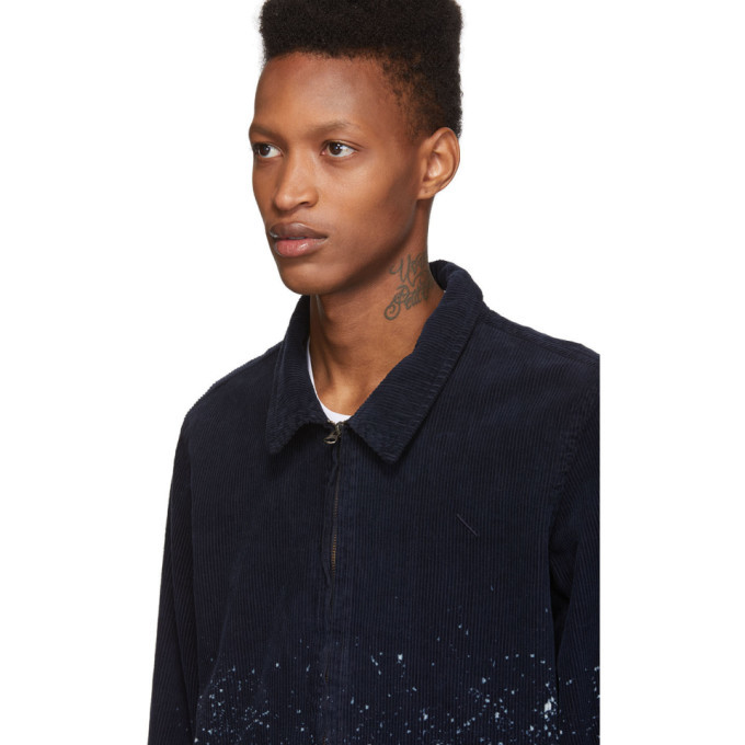 Saturdays NYC Navy Cord Harrison Jacket 