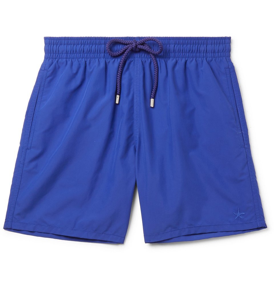 Vilebrequin - Moorea Mid-Length Water-Reactive Swim Shorts - Men - Blue ...