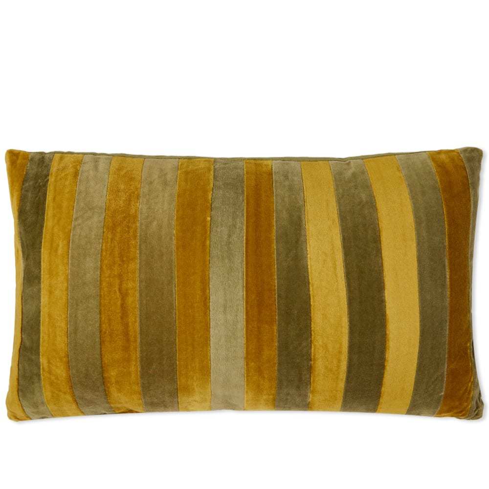 HK Living Striped Velvet Cushion HKliving