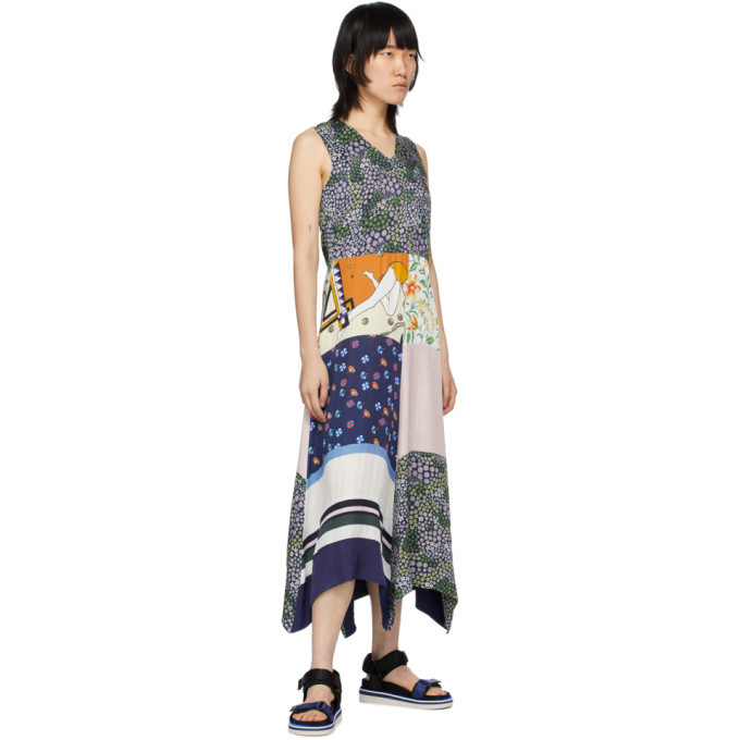 see by chloe patchwork dress