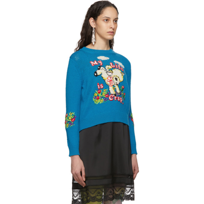 Marc Jacobs Blue Magda Archer Edition 