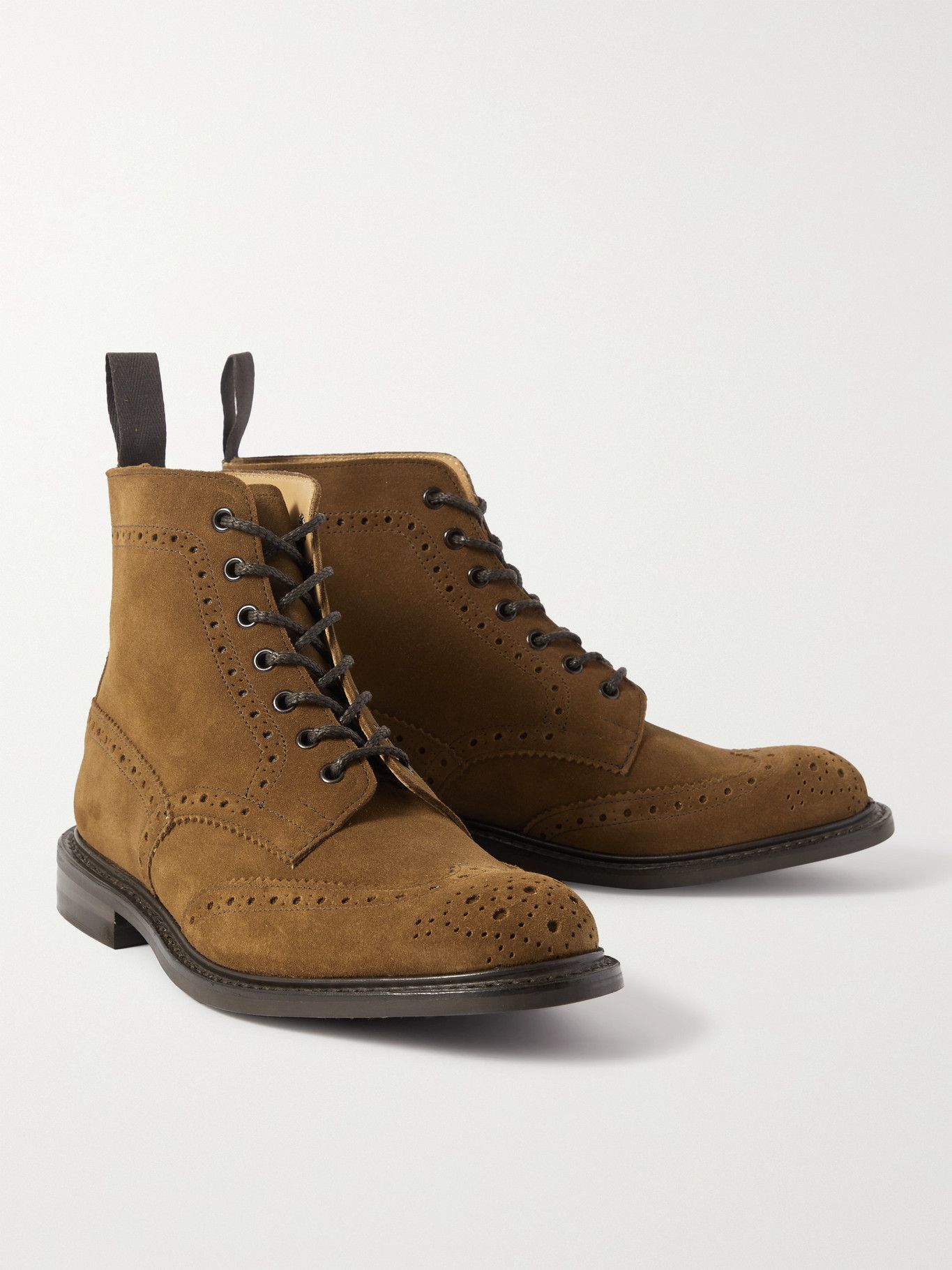 trickers stow suede