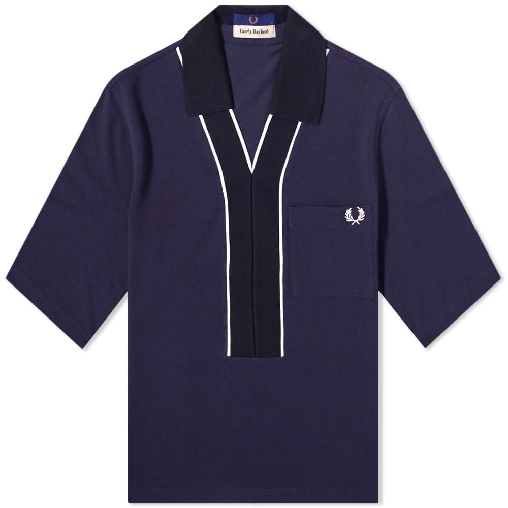 Fred Perry x Casely Hayford Overhead Pique Shirt Fred Perry