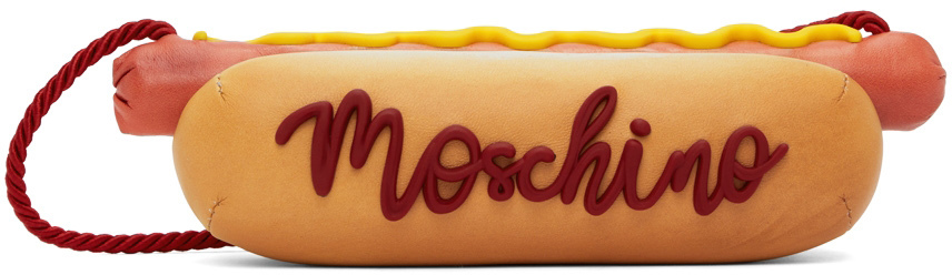 moschino hot dog bag
