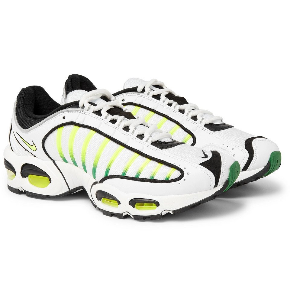 Nike - Air Max Tailwind IV Mesh and Leather Sneakers - White Nike