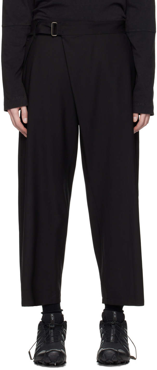 Attachment Black Wrapped Trousers Attachment