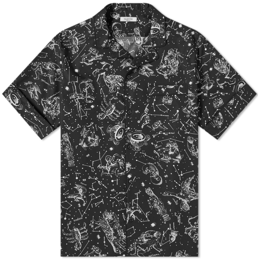Over Zodiac Print Vacation Shirt Valentino
