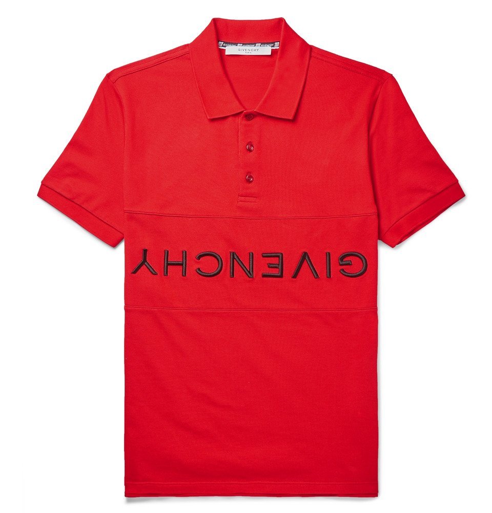 givenchy upside down polo