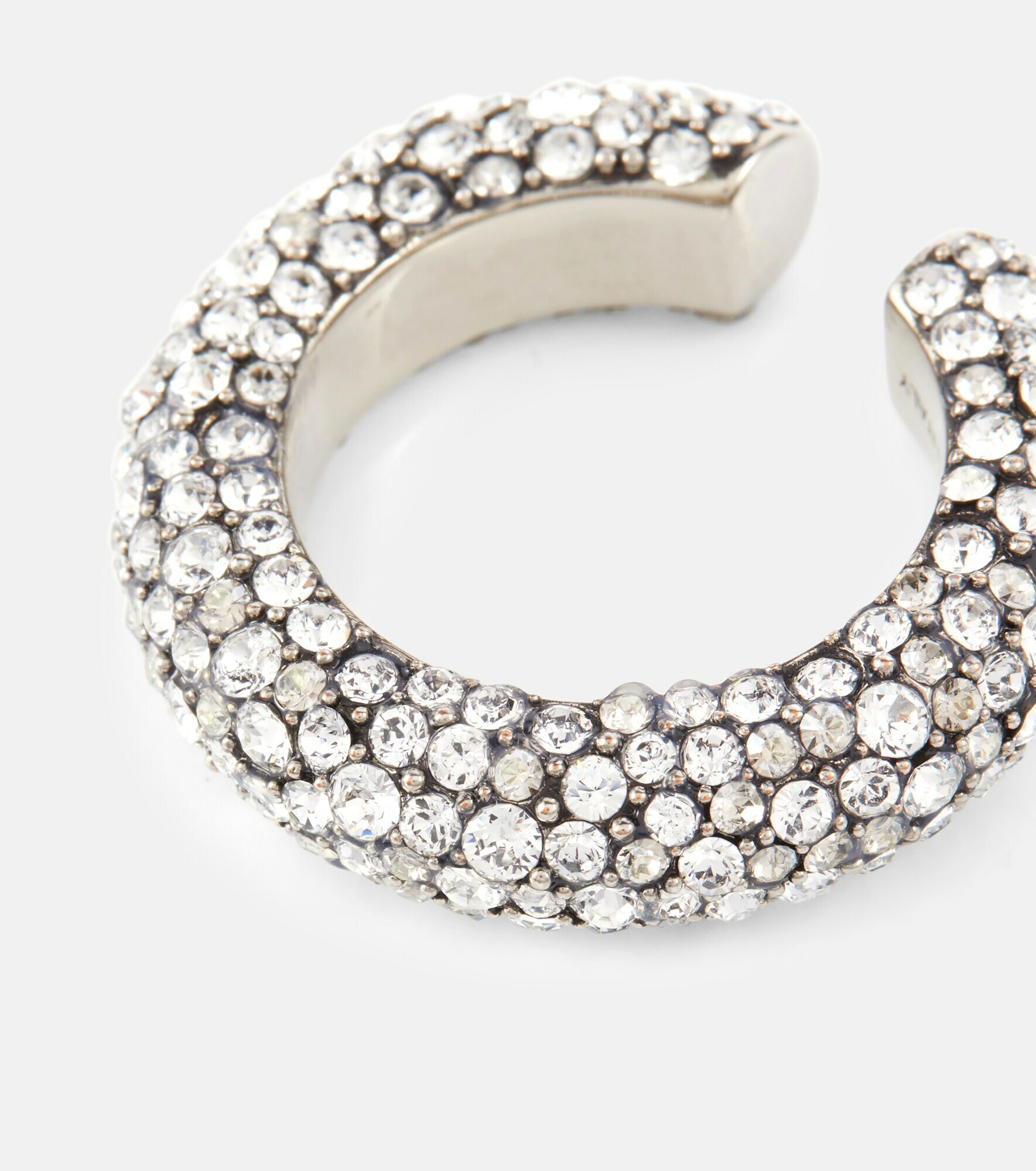 Alexander McQueen Crystalembellished single ear cuff Alexander McQueen