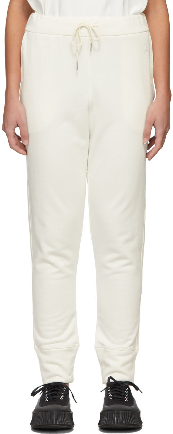 Jil Sander White Classic Lounge Pants Jil Sander