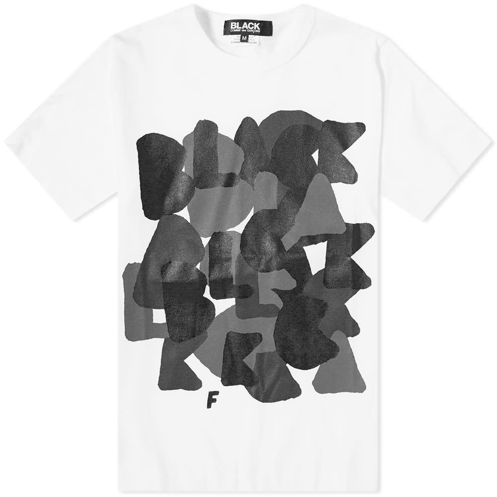 comme de garcons black tshirt