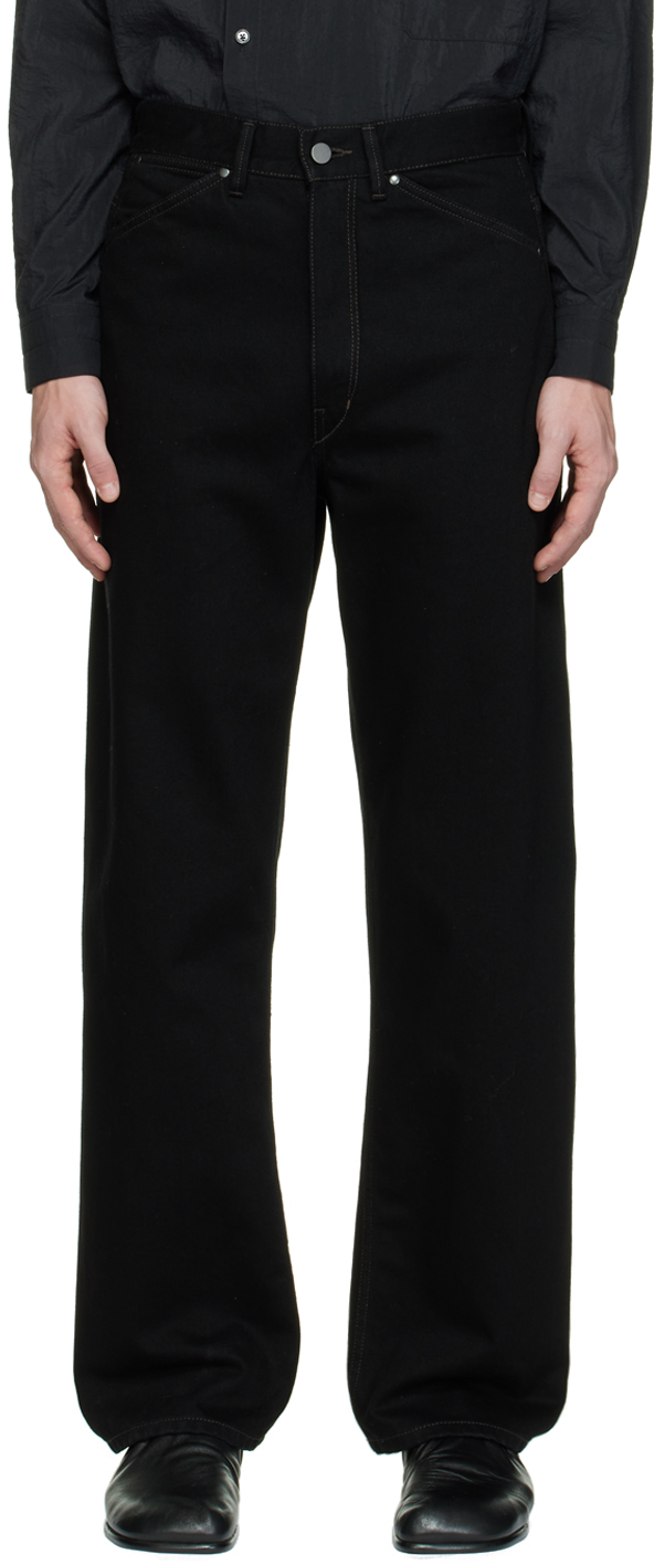 Lemaire Black Seamless Jeans Lemaire
