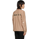 032c Pink Patent Embroidered Patch Jacket