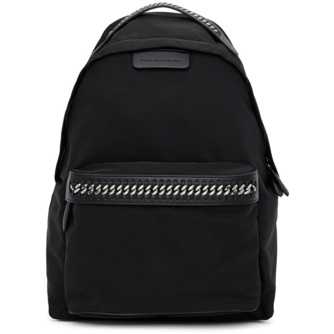 Stella McCartney Black Falabella Backpack Stella McCartney