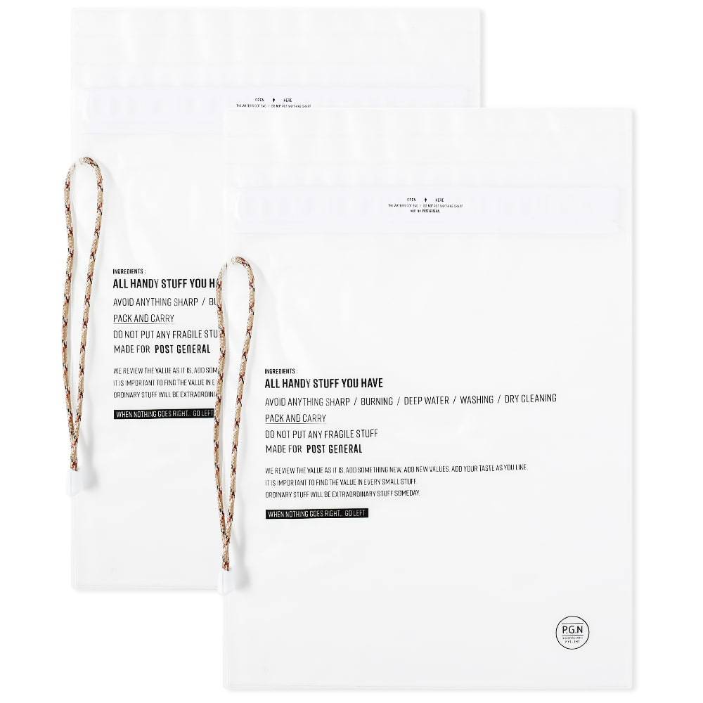 Post General Large Waterproof Bag 2 Pack Post General