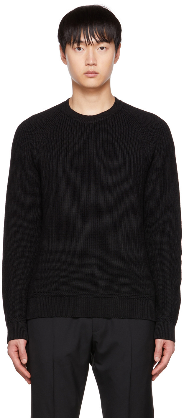 TOM FORD Black Ribbed Sweater TOM FORD