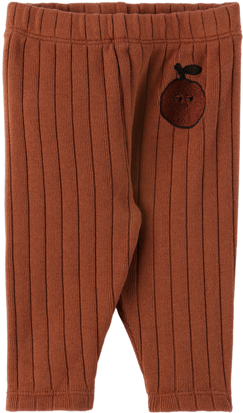 The Campamento Baby Brown Rib Leggings The Campamento