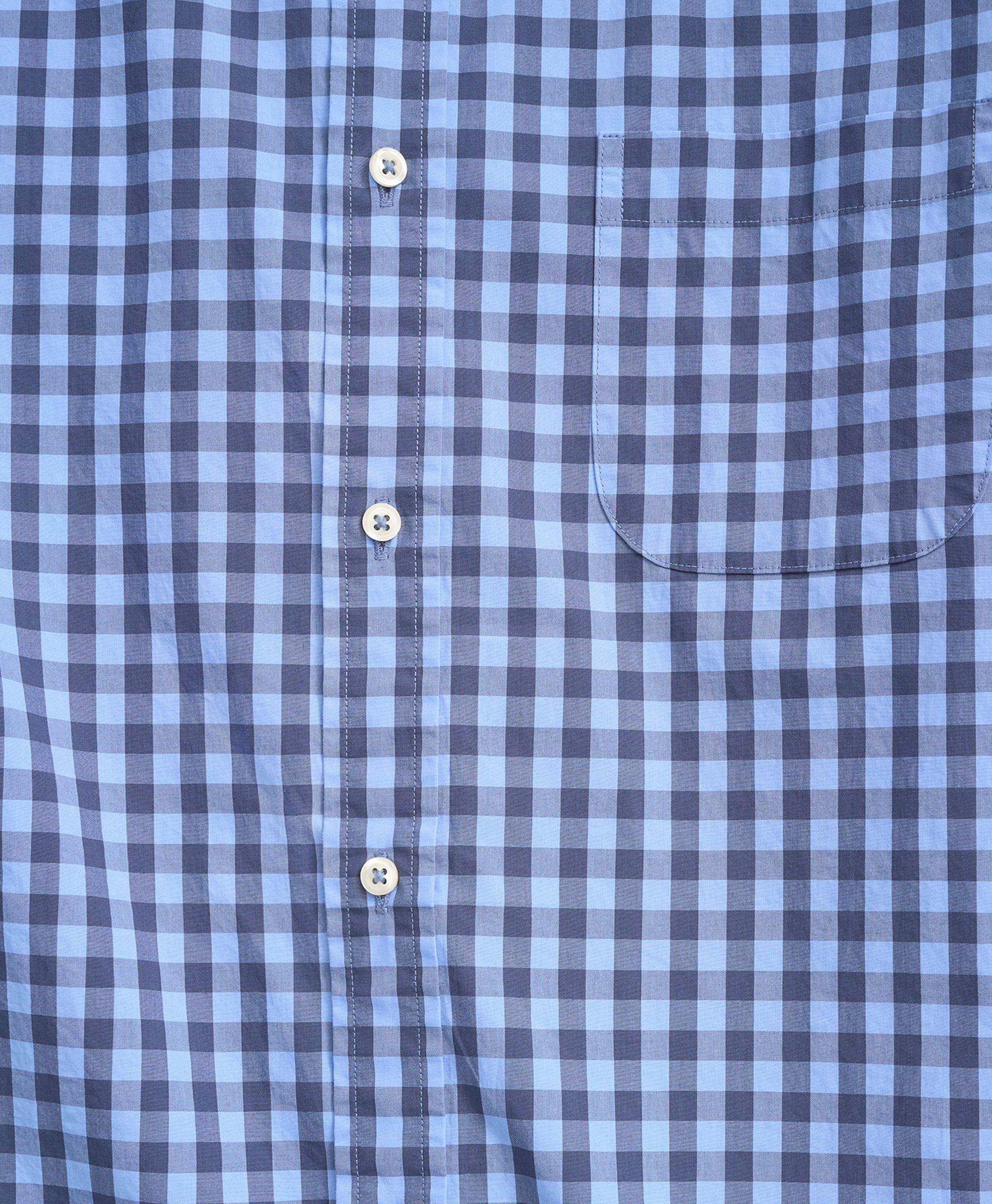 Brooks Brothers Men's Friday Shirt, Poplin Gingham | Blue