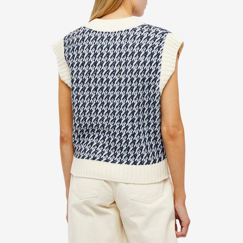 Low Classic Women's Knit Vest in Check Low Classic