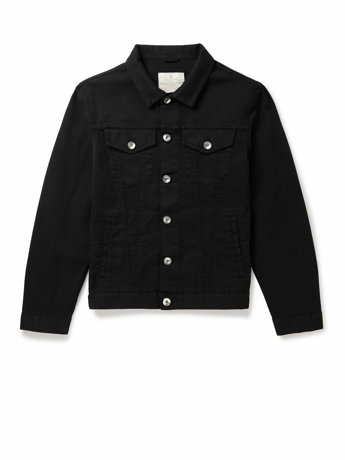 Brunello Cucinelli - Denim Jacket - Black Brunello Cucinelli