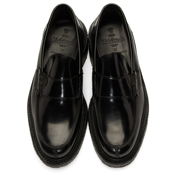 Mackintosh 0003 Black Trickers Edition Patent Loafers Mackintosh