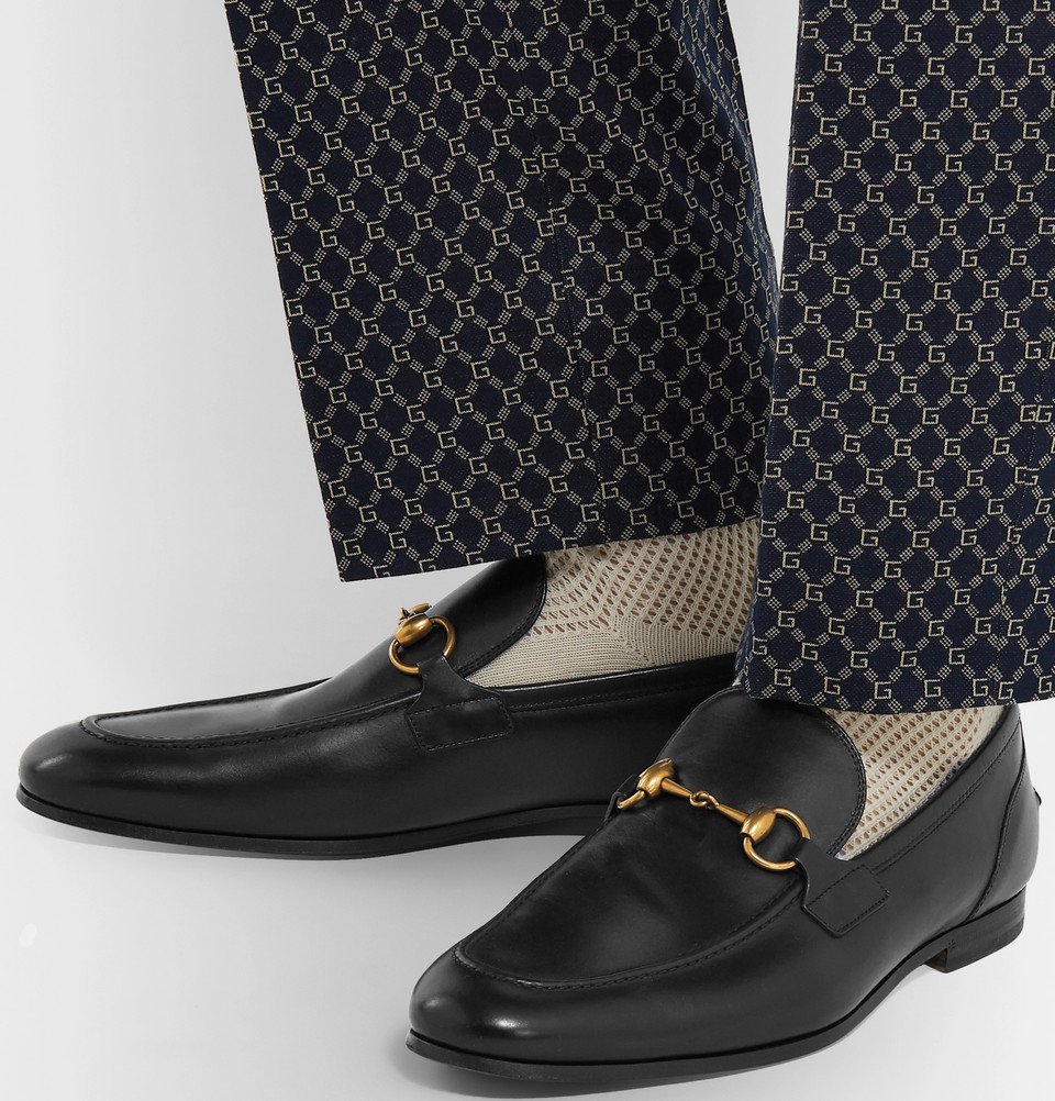 Gucci - Horsebit Leather Loafers - Men - Black Gucci