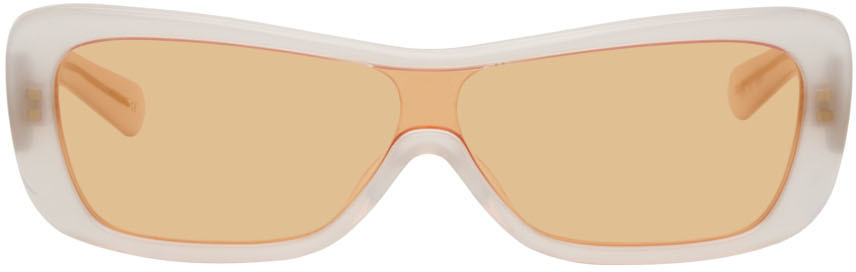 Photo: FLATLIST EYEWEAR Transparent Veneda Carter Edition Disco Sunglasses