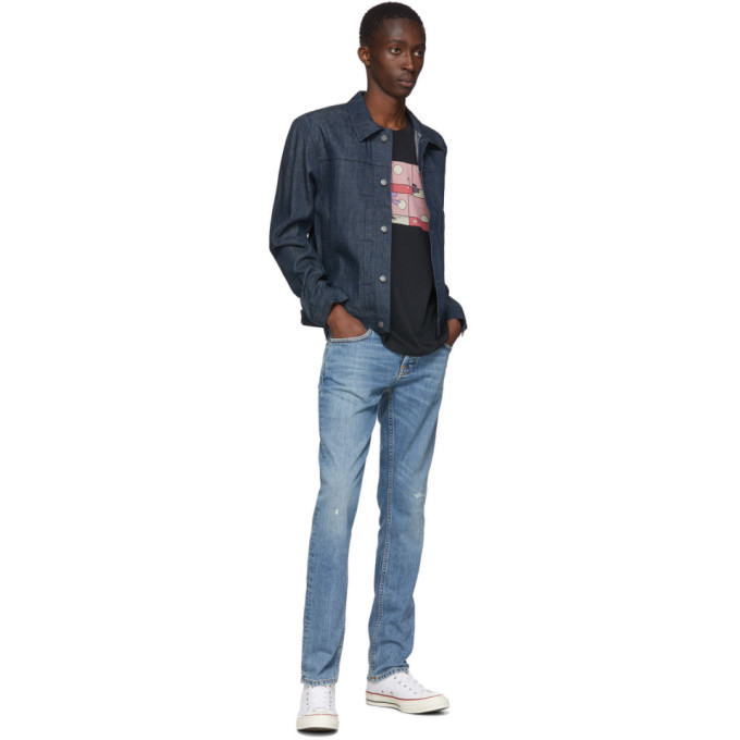 Nudie Jeans Indigo Denim Vinny Dry 