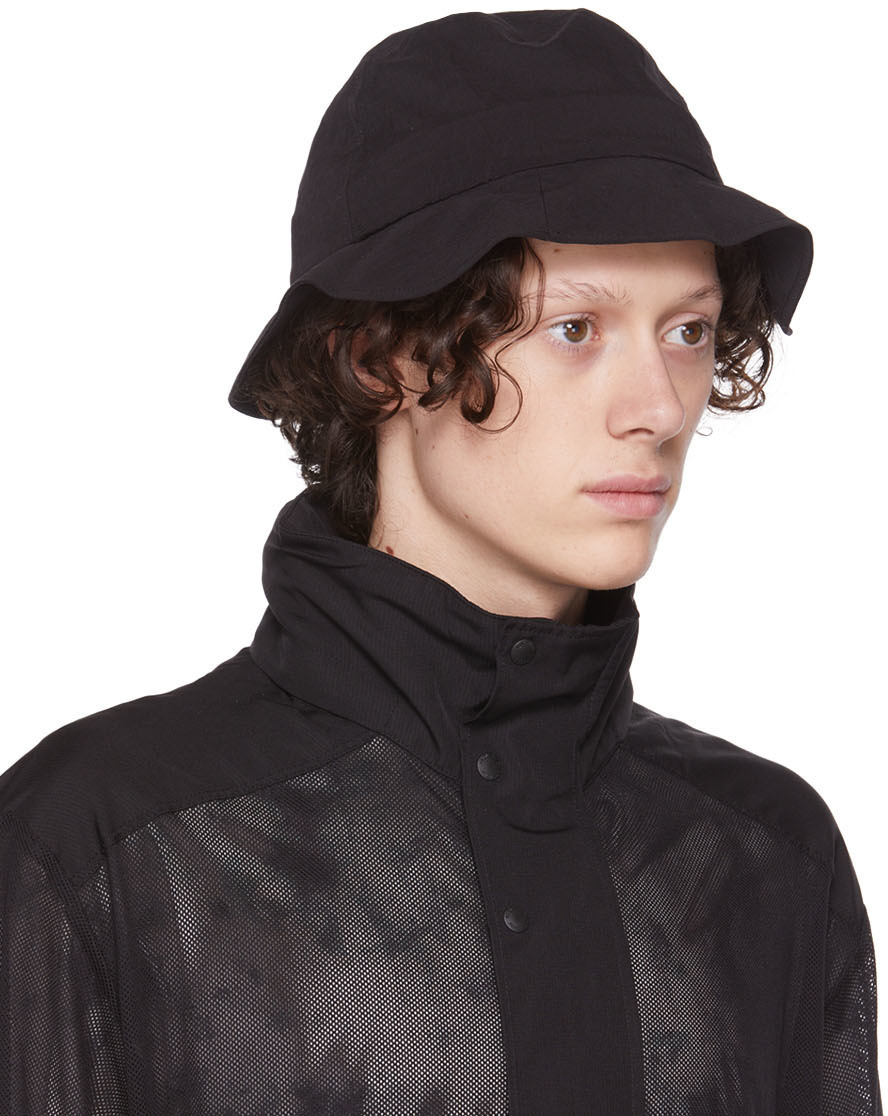 Snow Peak Black Quick Dry Bucket Hat Snow Peak