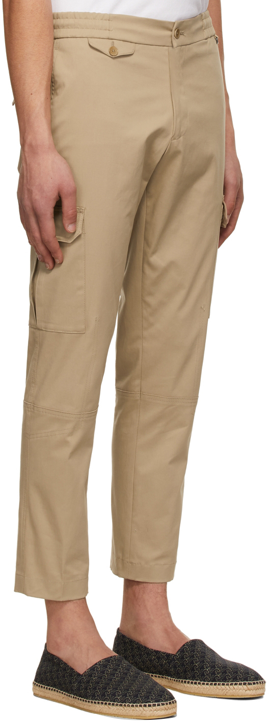 Etro Beige Twill Cargo Pants Etro