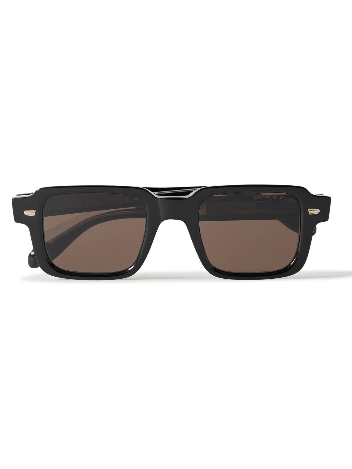 Cutler and Gross - 1393 Rectangle-Frame Acetate Sunglasses Cutler and Gross