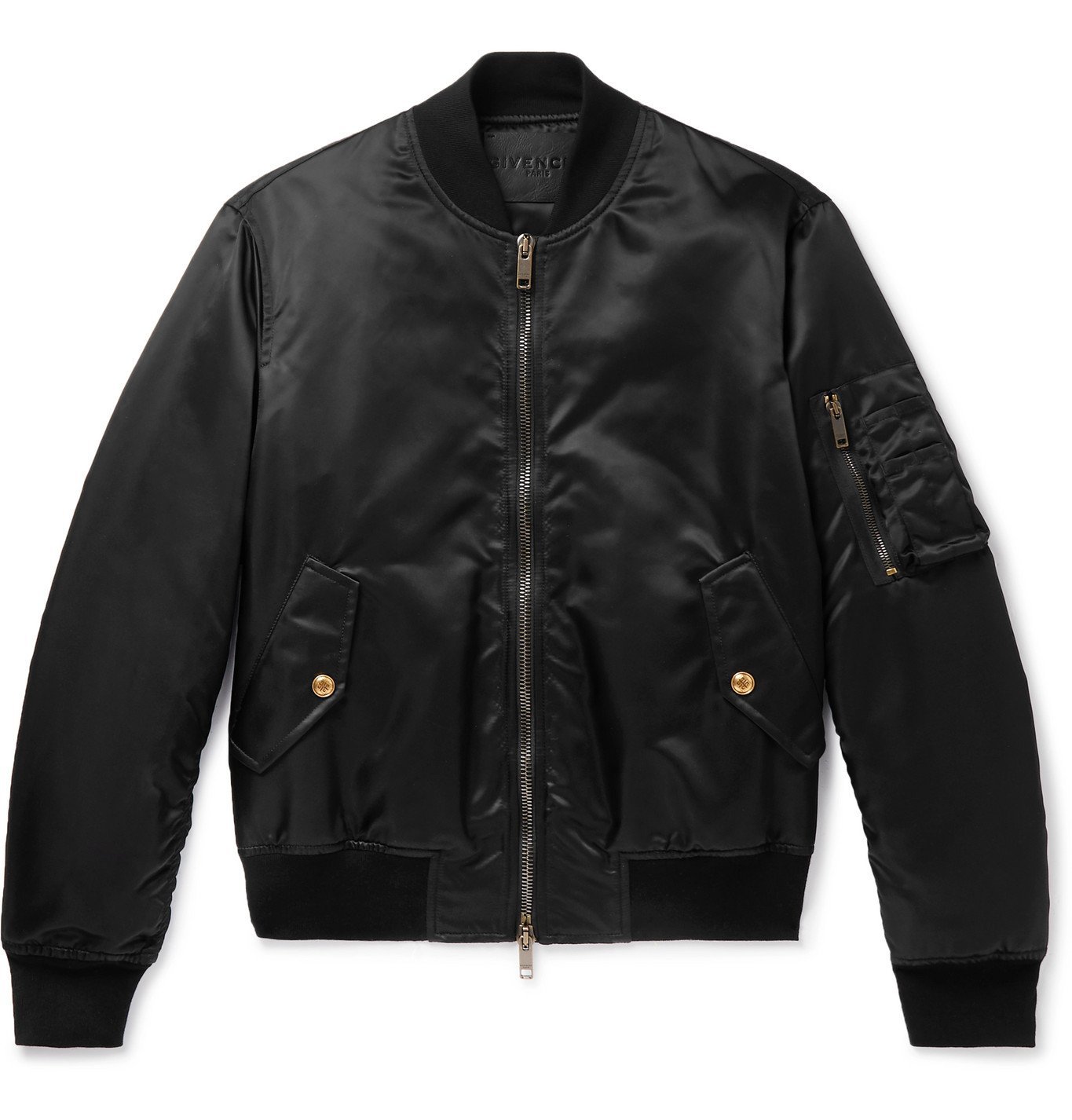 Givenchy - Padded Shell Bomber Jacket - Black Givenchy