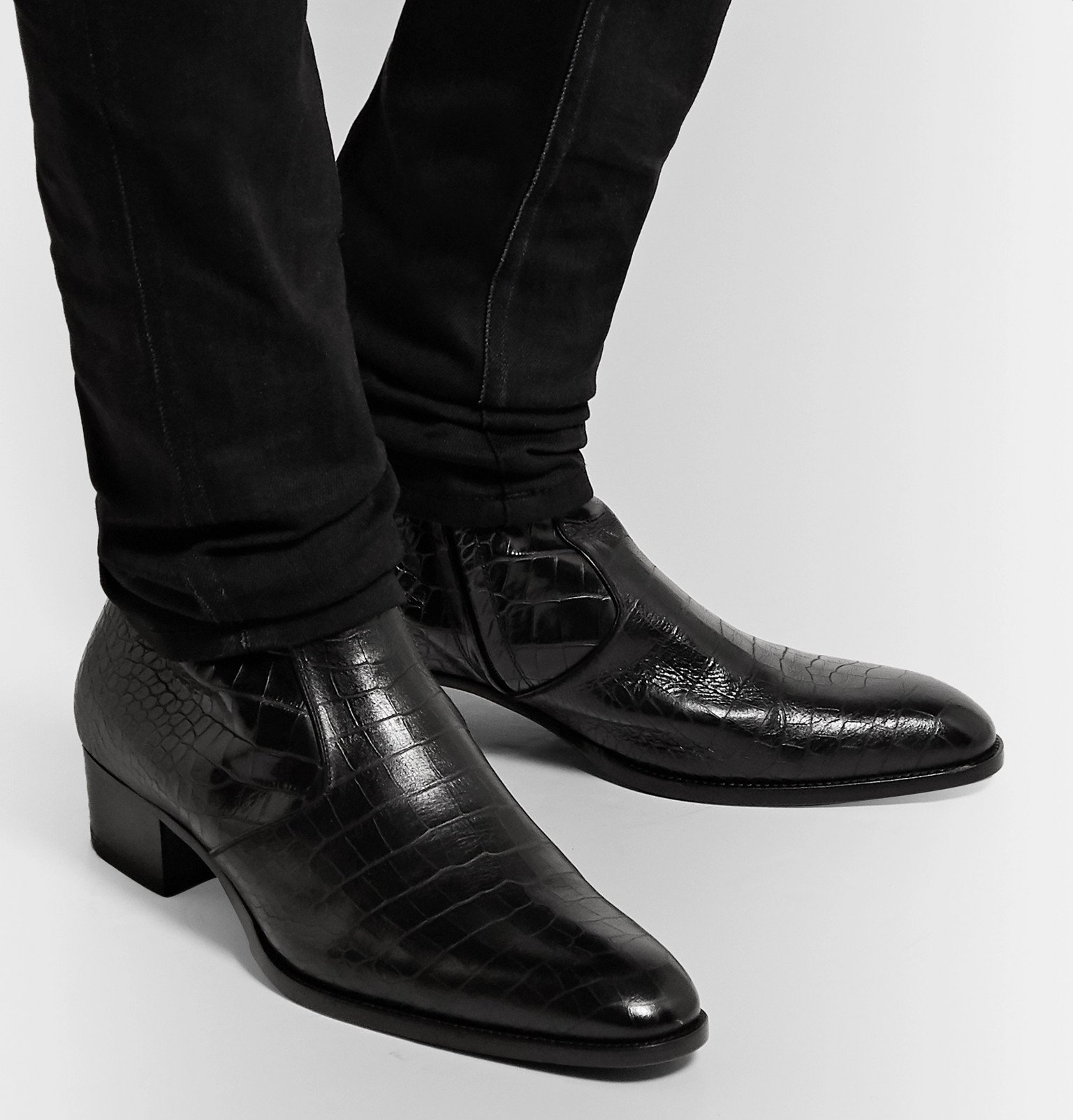 saint laurent wyatt croc